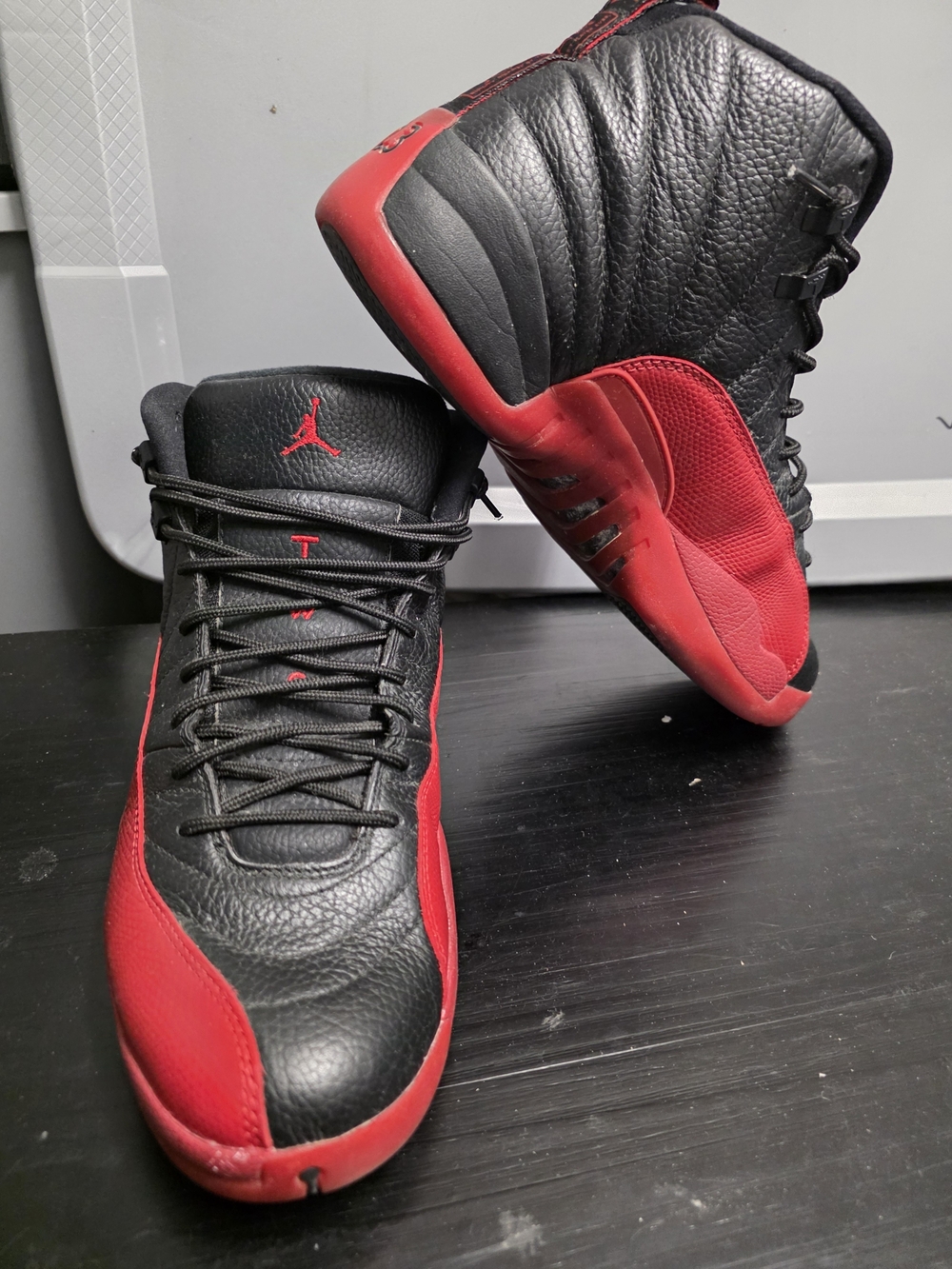 Jordan Air Jordan 12 Retro "Flu Game" Black/Red 130690-002